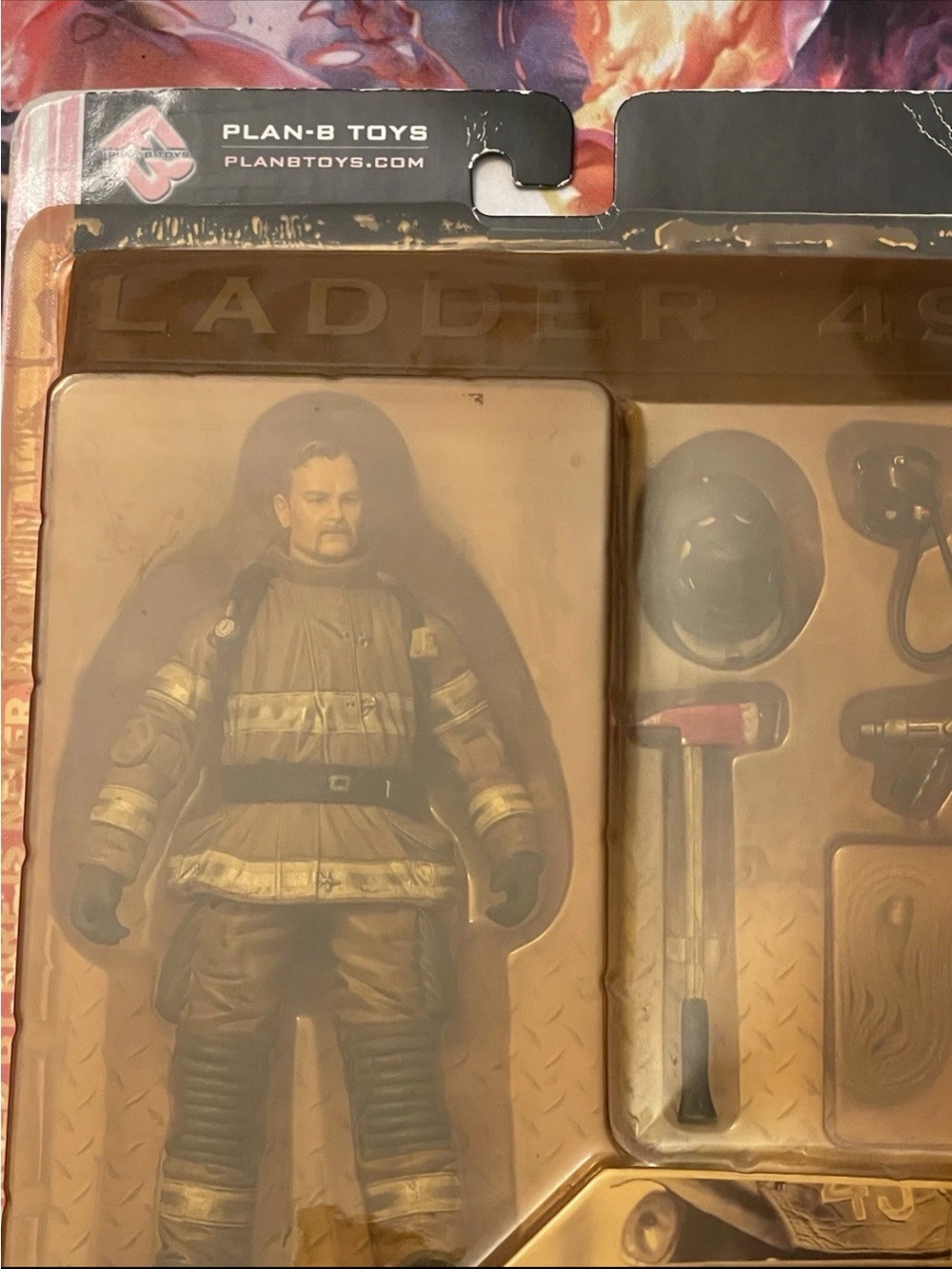 Plan-B Toys Ladder 49 Movie Robert Patrick Lenny Richter 2004 OPEN BOX See Descr